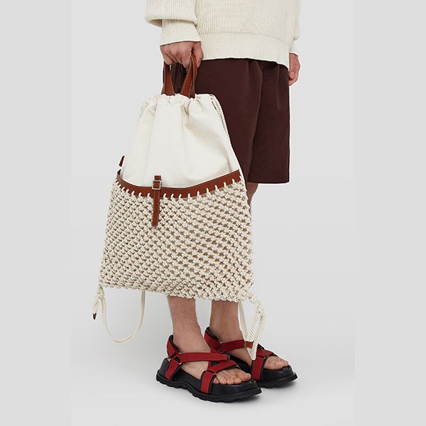 新作！★ジルサンダー 偽物★巾着型バックパック★JPUU853026-MUB75040